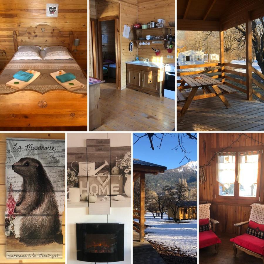 Camping, Hotel De Plein Air Les Cariamas Chateauroux-les-Alpes Екстер'єр фото